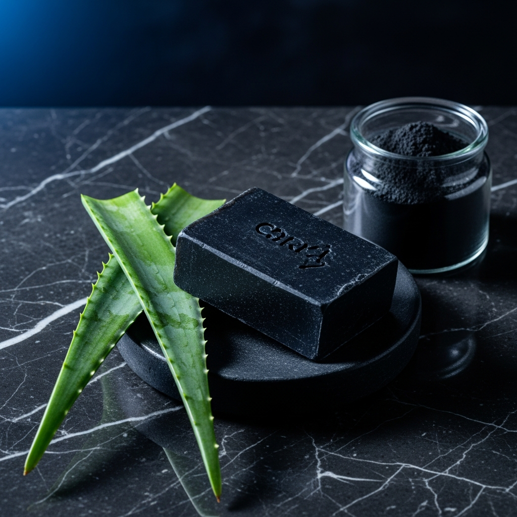 soap charcoal aloevera lifestyle
