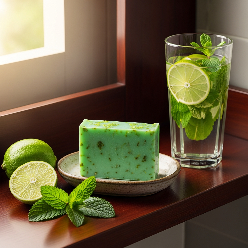 soap mint lime lifestyle